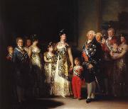 Francisco Goya karl iv med sin familj china oil painting artist